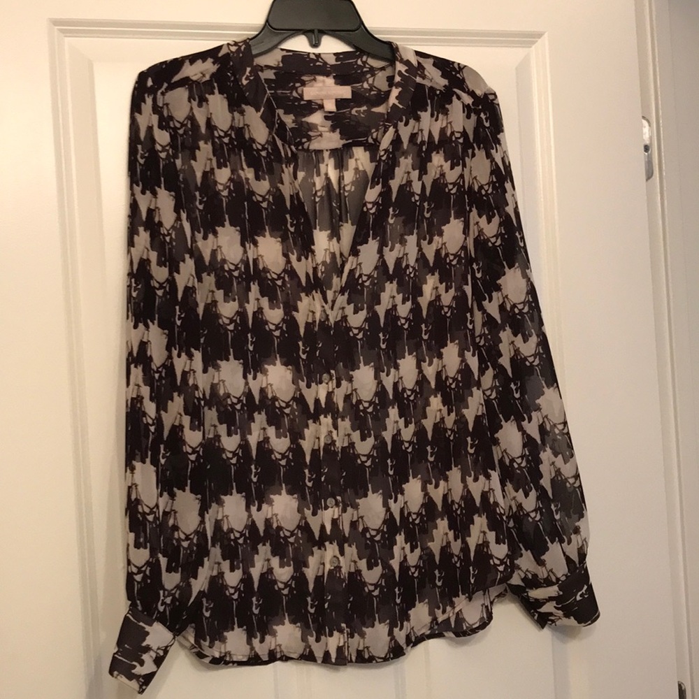 Banana Republic Sheer Blouse